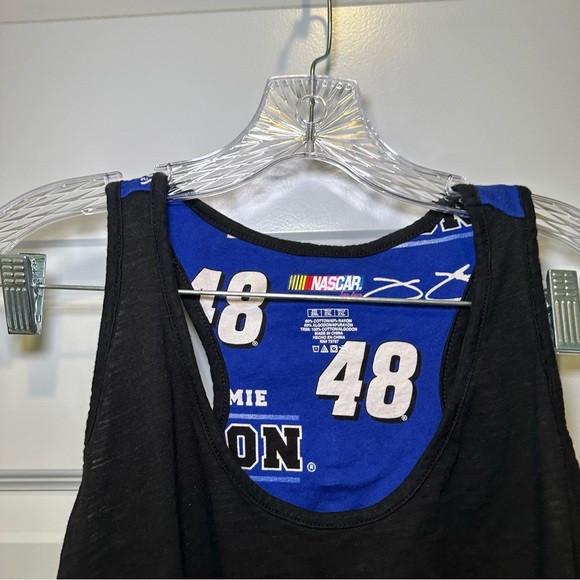 NASCAR for Her Black/Blue Jimmie Johnson 48 Tank size 2XL - Picture 3 of 7